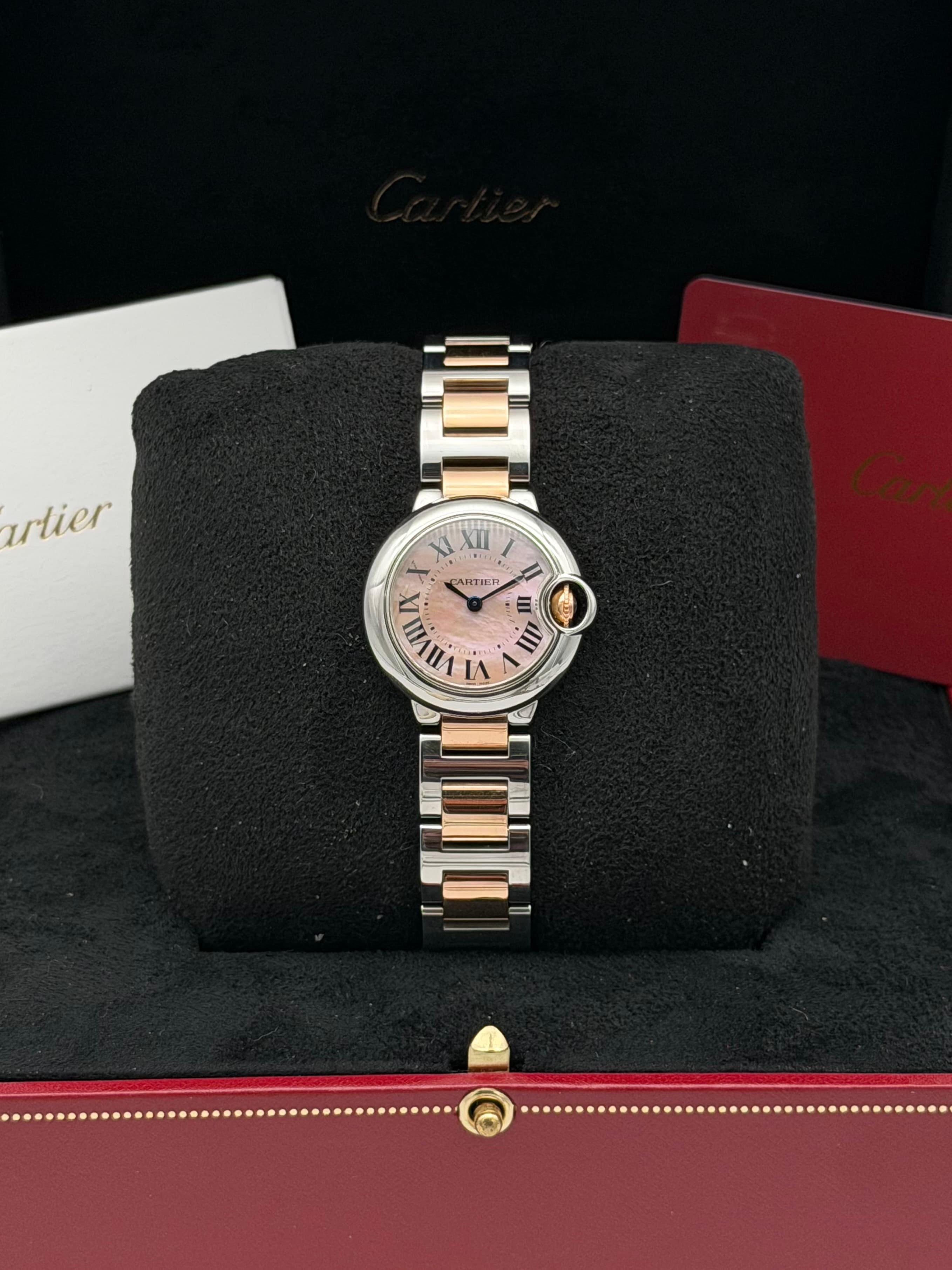 Cartier Ballon Bleu Two Tone Rose Gold