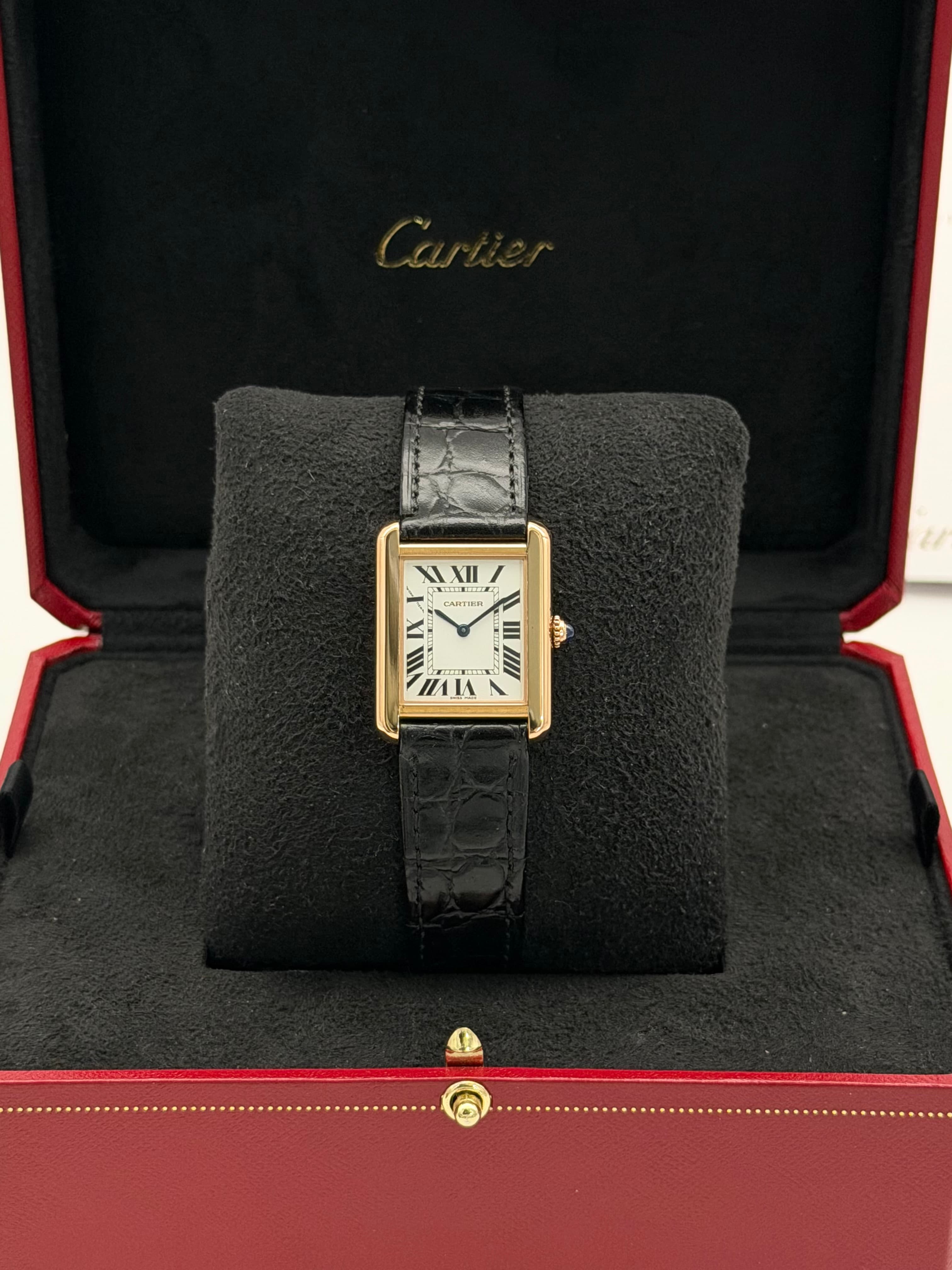 Cartier Tank Solo 18k Rose Gold