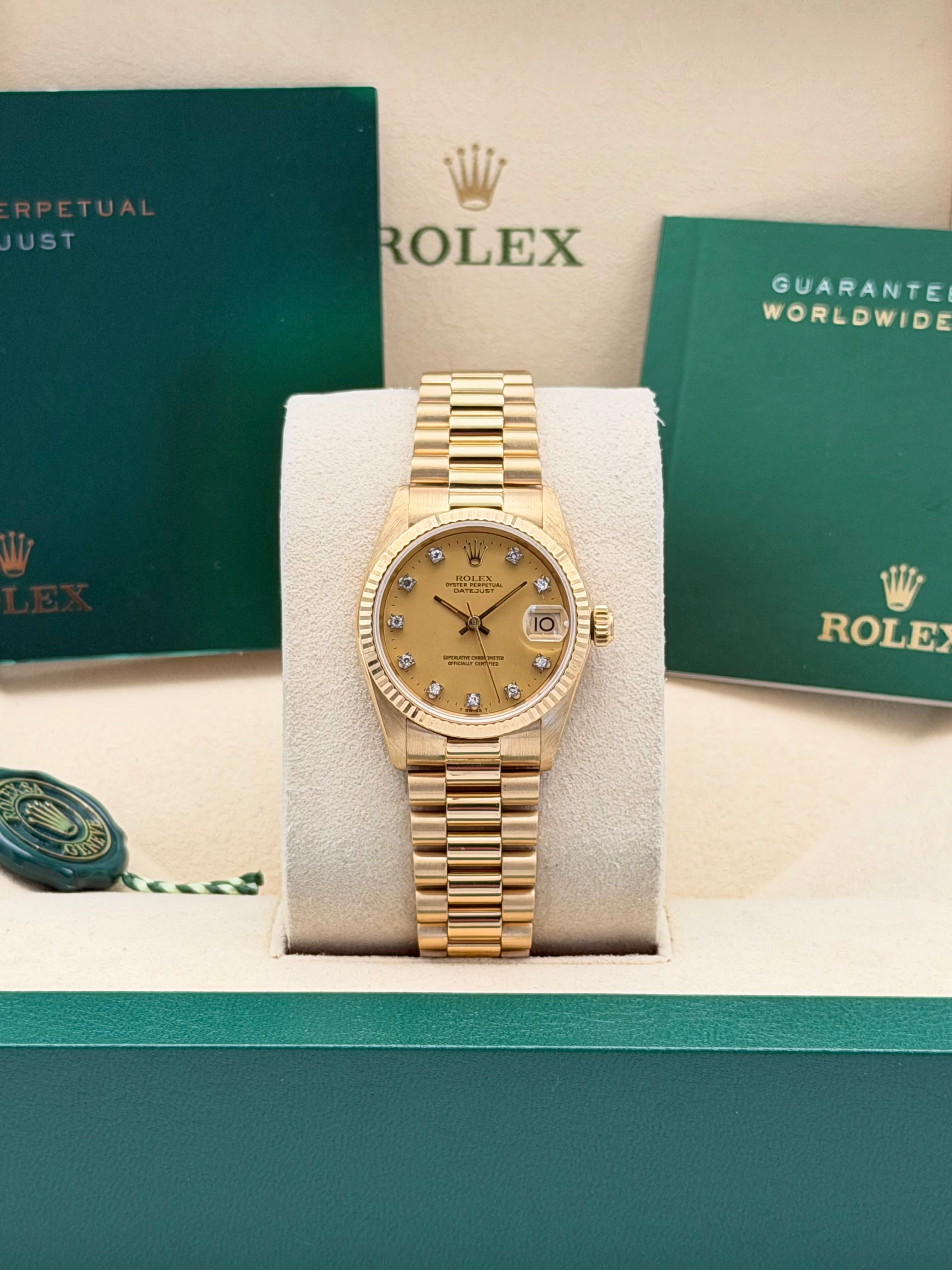 Rolex Datejust President Yellow Gold — photo 1