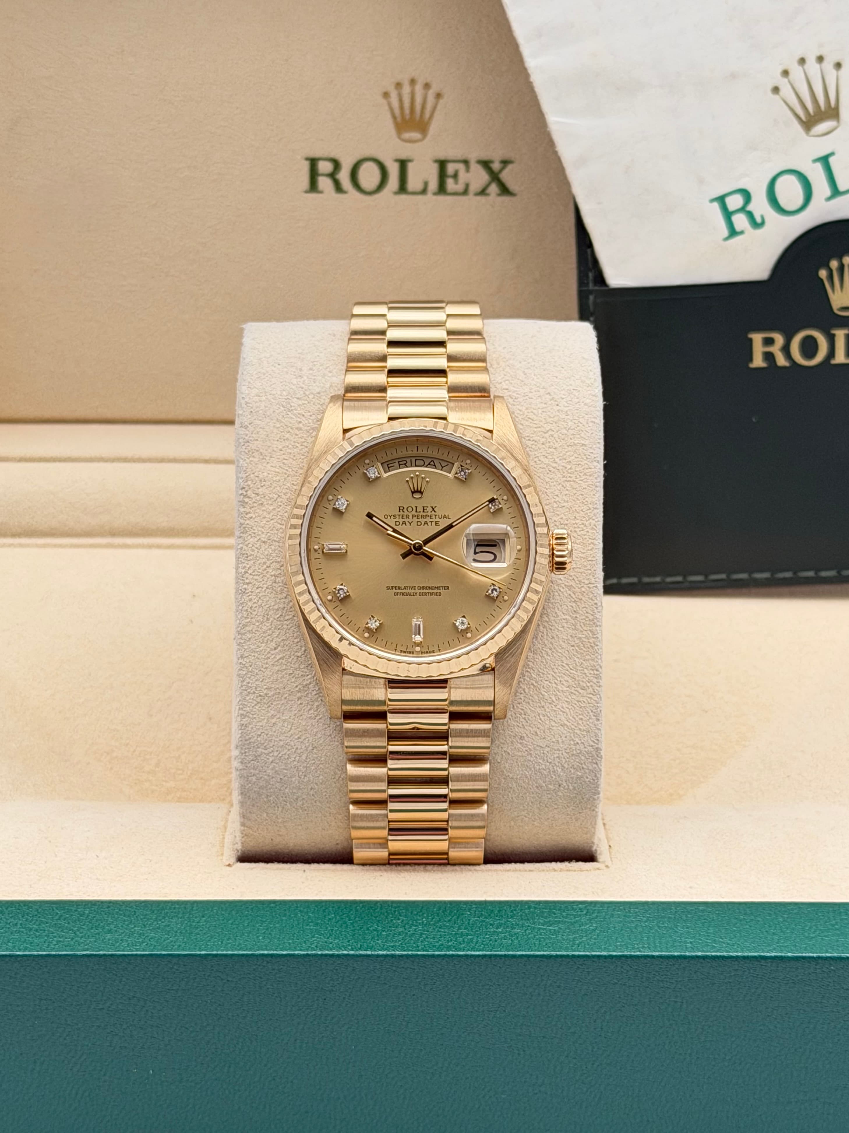 Rolex Daydate President Yellow Gold — photo 1