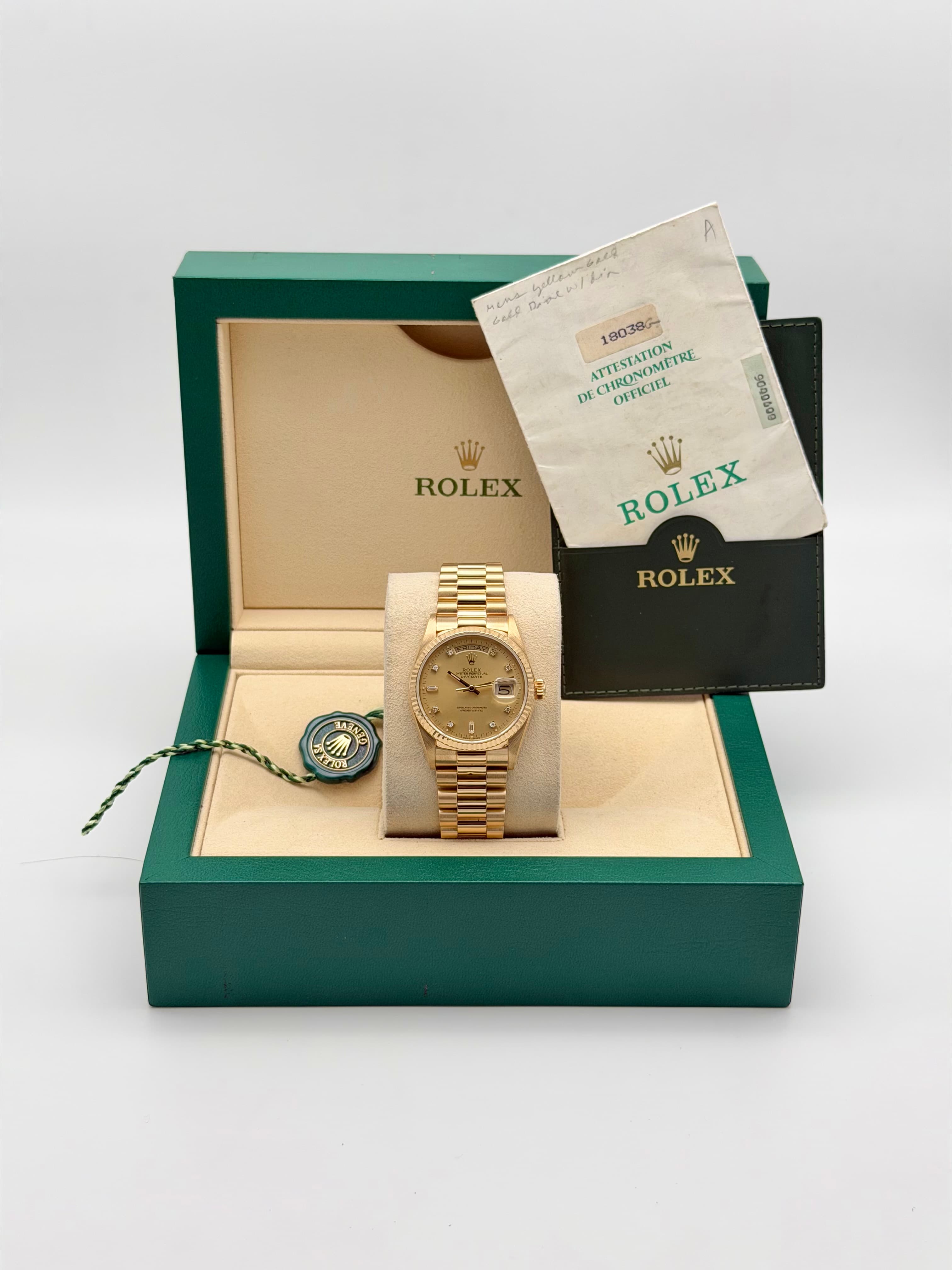 Rolex Daydate President Yellow Gold — photo 2