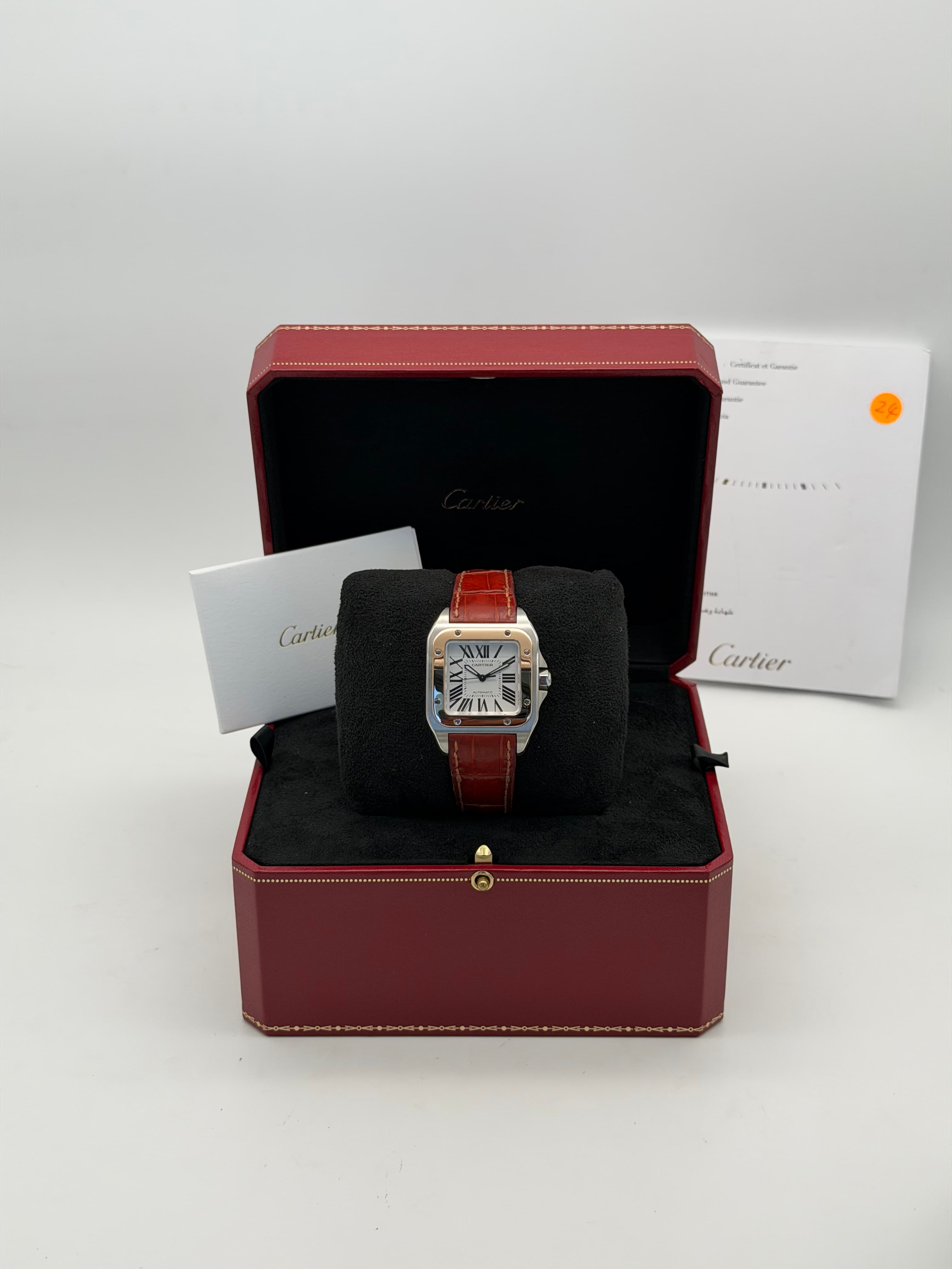 Cartier Santos 100 Rosegold Two Tone — photo 2