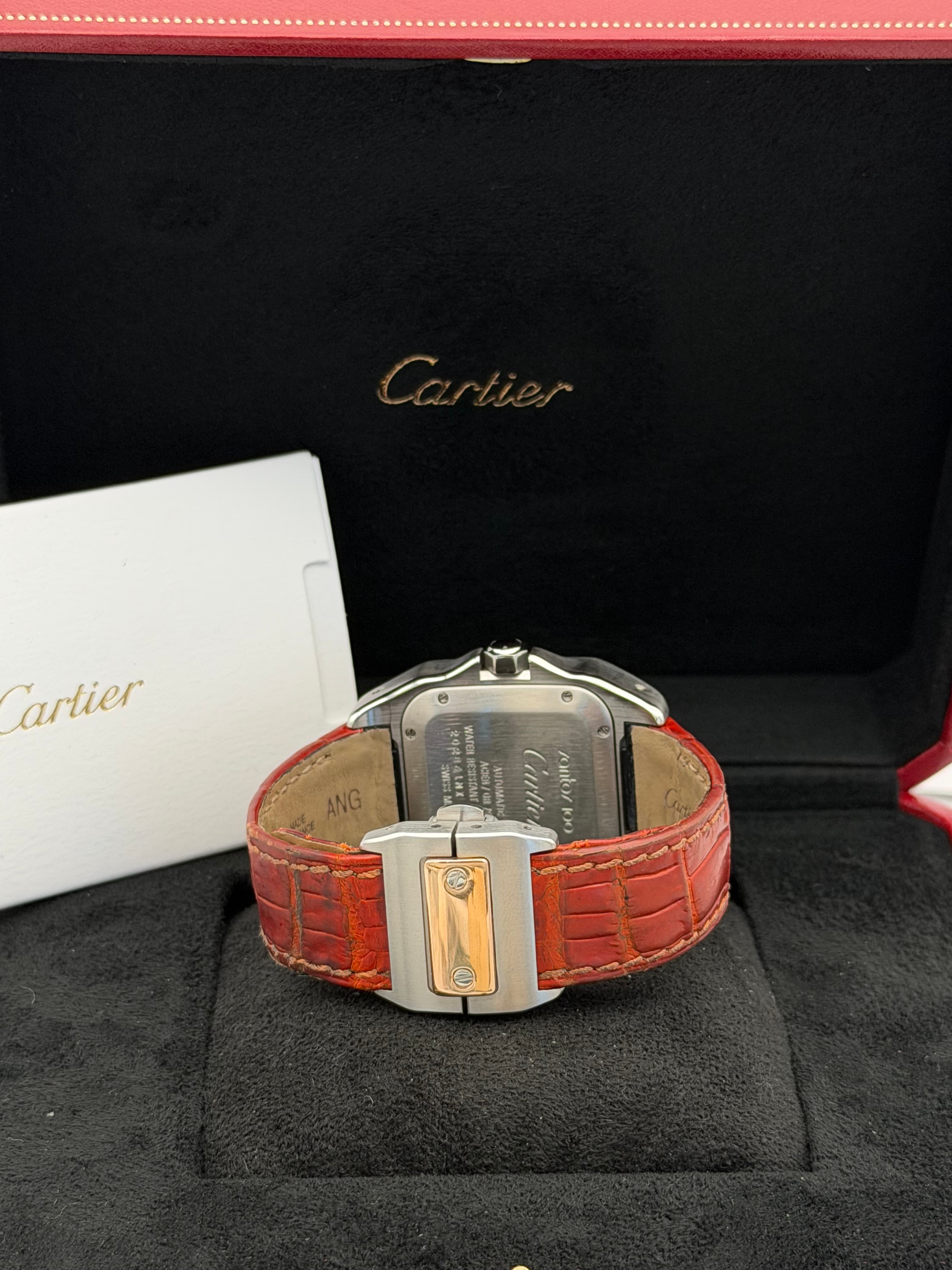 Cartier Santos 100 Rosegold Two Tone — photo 3