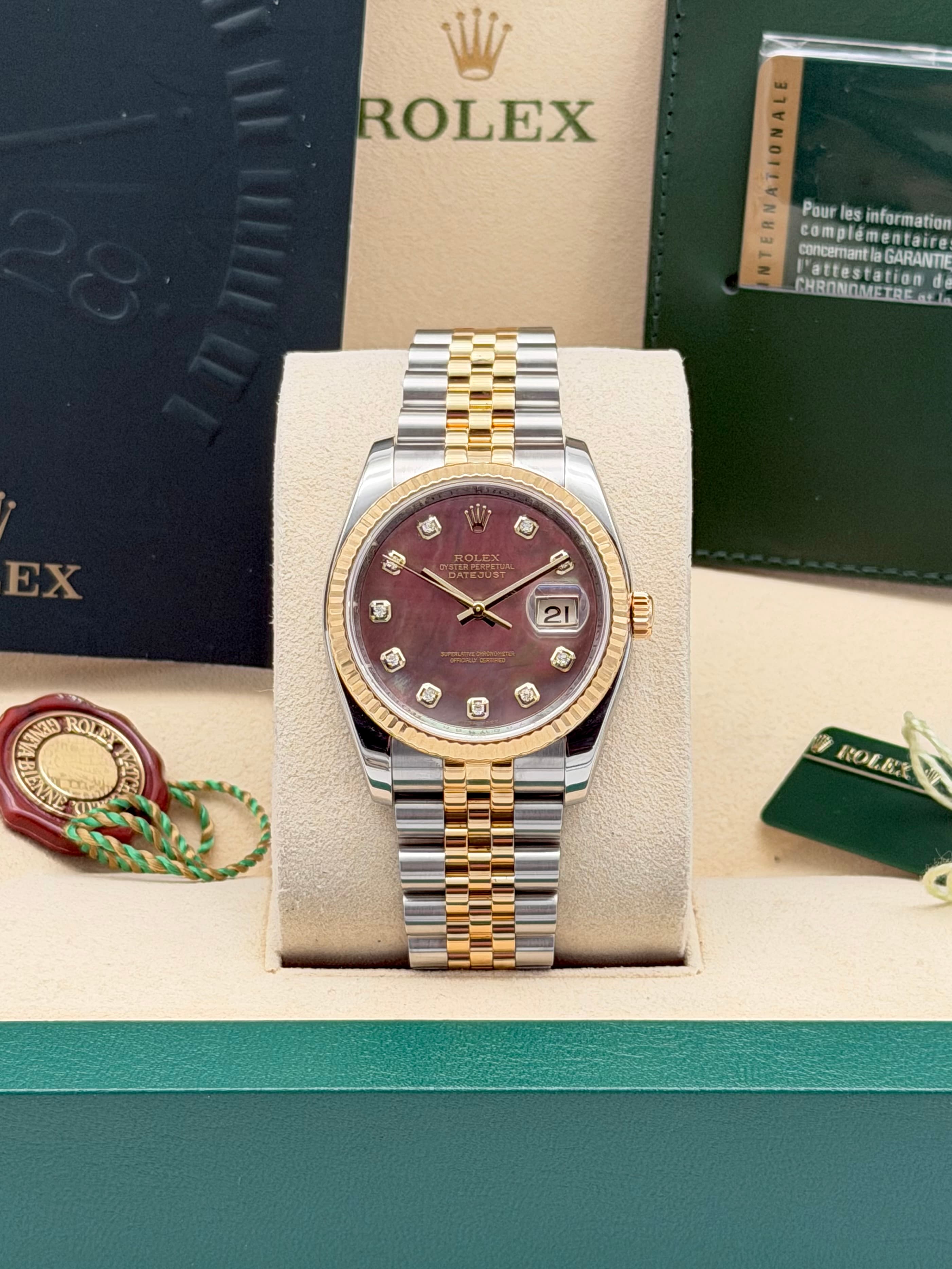 Rolex Datejust Jubilee Two Tone Yellow Gold — photo 1