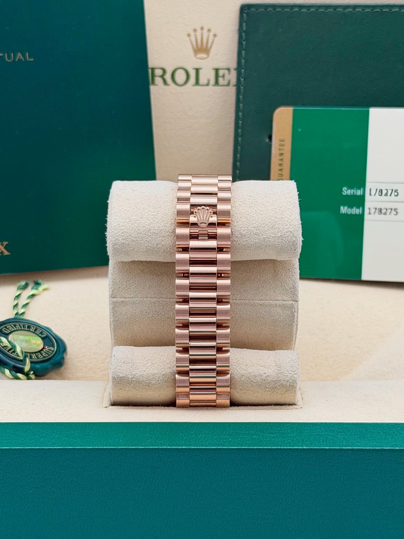 Rolex Datejust President Rose Gold — photo 3