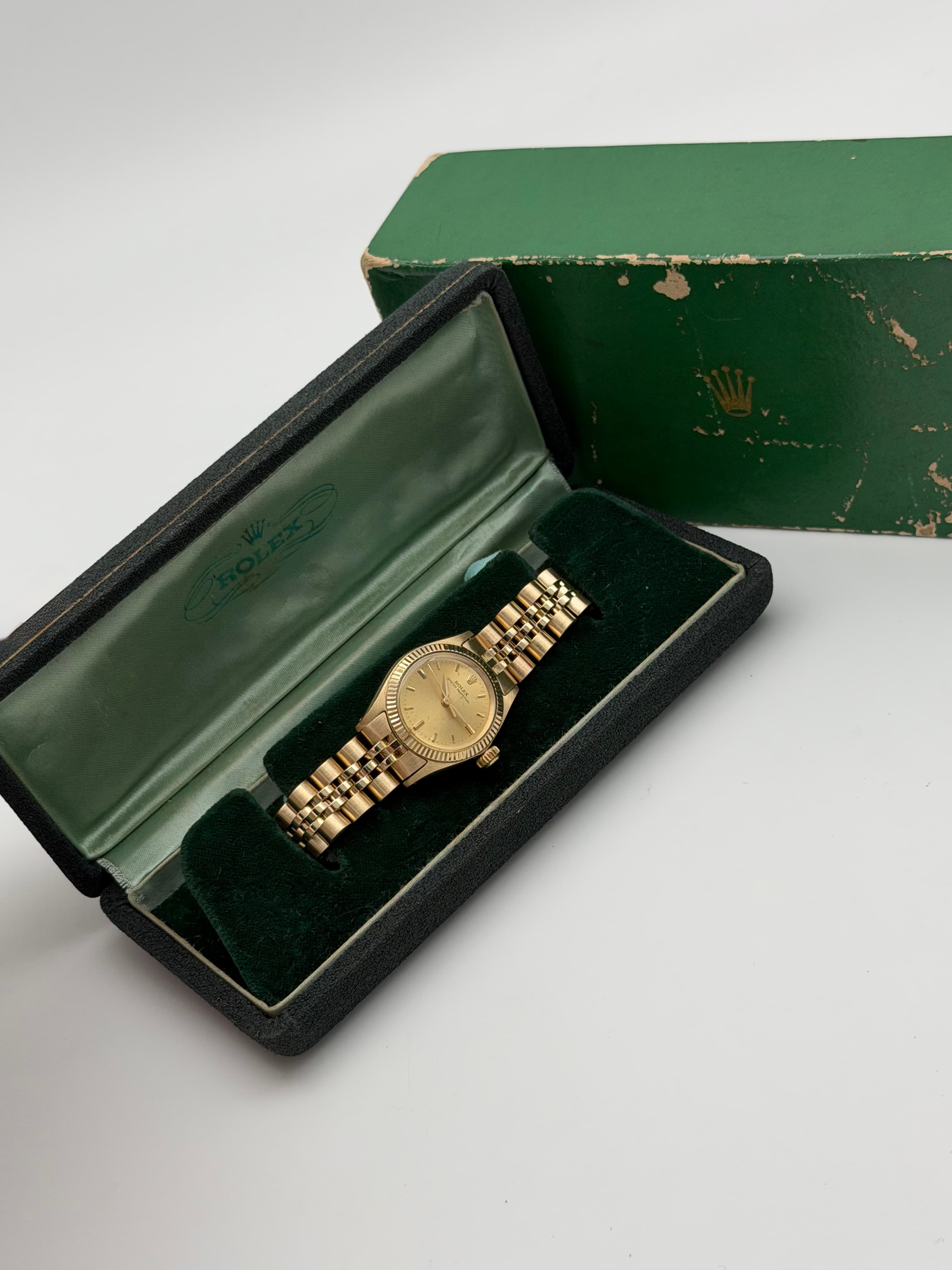 Rolex Oyster Perpetual 14k Yellow Gold — photo 2