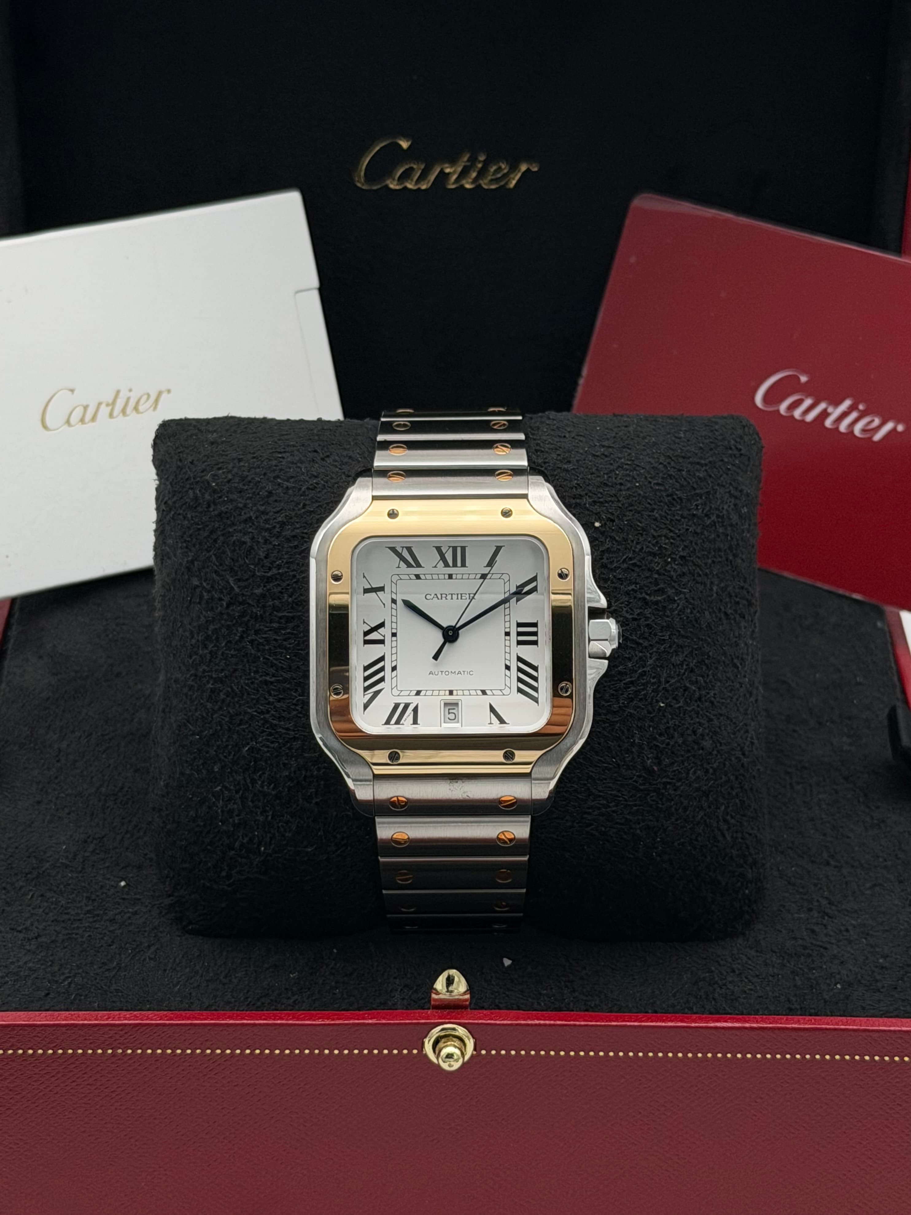 Cartier Santos Two Tone